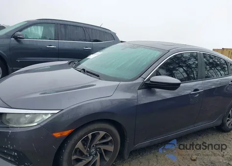 2016 Honda Civic Ex from USA, damaged, VIN 19XFC2F70GE016220